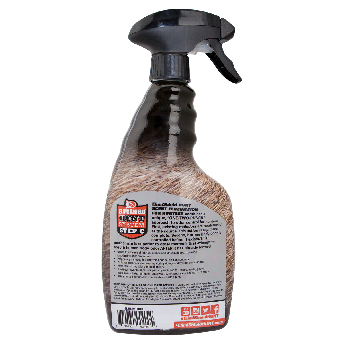 ElimiShield HUNT Scent Elimination Spray 2-pack
