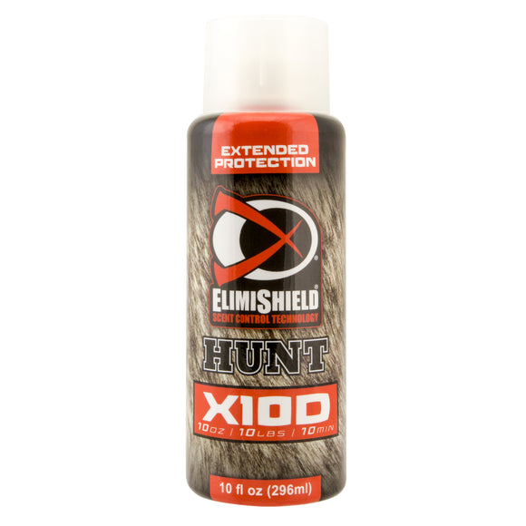 ElimiShield HUNT X10D Extended scent control treatment lasts up to 5 years or 50 wash cycles